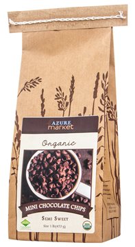 Chocolate Chips, Mini, Semi Sweet, Organic