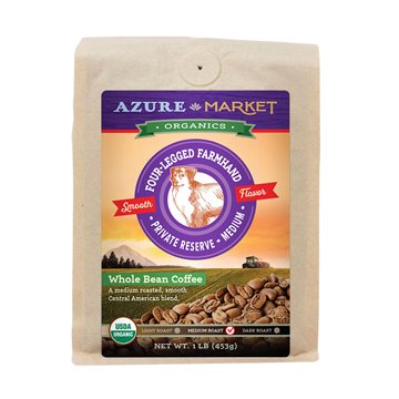 Whole Bean Coffee, Medium Roast, Organic