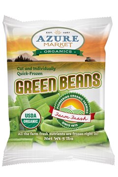 Green Beans, Frozen, Organic