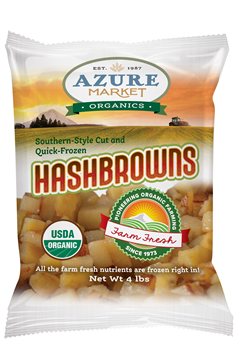 Hashbrowns, Southern Style, Frozen, Organic