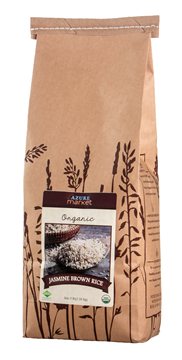 Rice, Jasmine Brown, Organic, Gluten Free