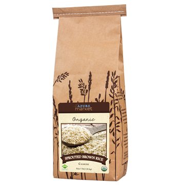 Rice, Sprouted, Brown, Calrose, Organic