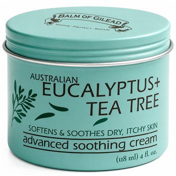 Cream, Eucalyptus & Tea Tree, Soothing Itch-Relief, Grass-Fed Tallow, Paleo