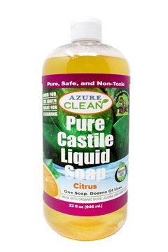 Castile Liquid Soap, Citrus, Organic