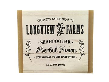 Shampoo Bar, Herbal, Normal to Dry Hair