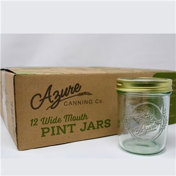 Canning Jars, Pint, Wide Mouth