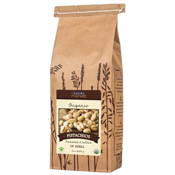 Pistachios, Roasted and Salted, Organic