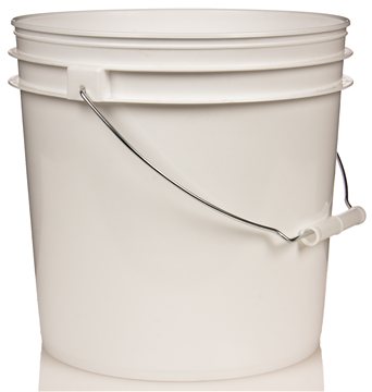 Plastic Bucket, No Lid, 2 Gallon