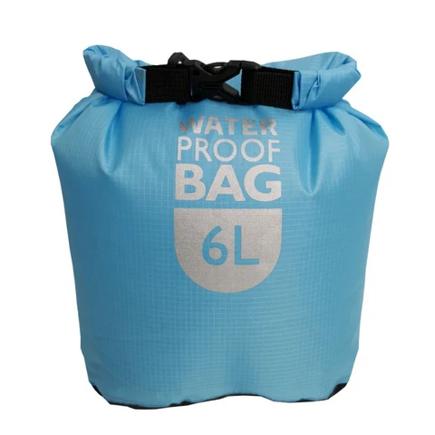 12L Roll-Top Waterproof Dry Bag, Blue