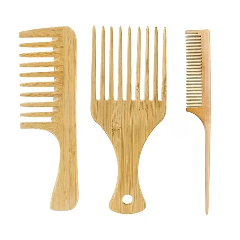 Bamboo Wide-Tooth Comb