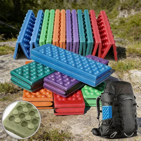 Folding Foam Sit Pad, Blue