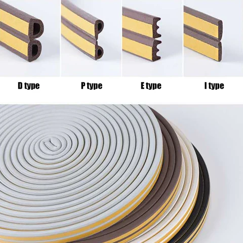 Door and Window Weather Strip, 33 ft