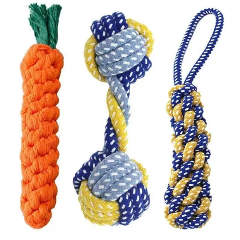 Cotton Rope Ball Dog Toy