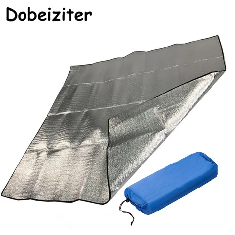 Foil Camping Ground Mat, 79 x 59 in