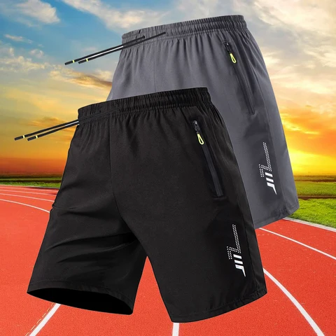 Athletic Running Shorts, Navy