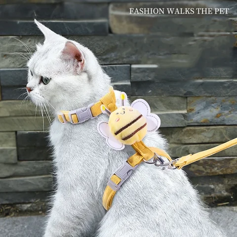 Cat Harness and Leash Set, Small