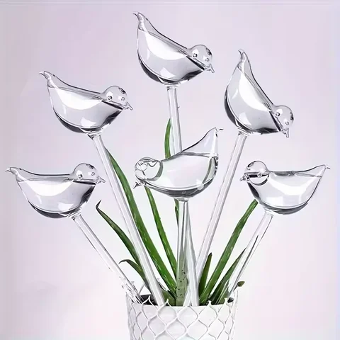 Bird Watering Globes, 5 pack