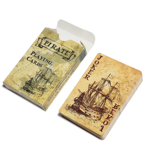 Vintage Pirate Playing Cards