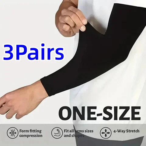 Cooling UV Arm Sleeves, 3 pairs