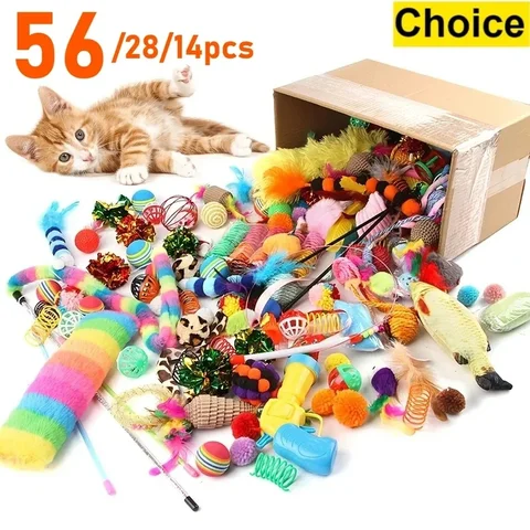 Cat Toy Variety Pack, 14 pieces