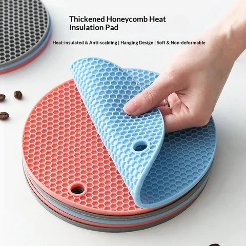 Honeycomb Silicone Trivet