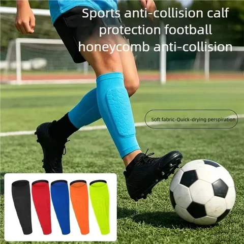 Soccer Shin Guards, Neon Green
