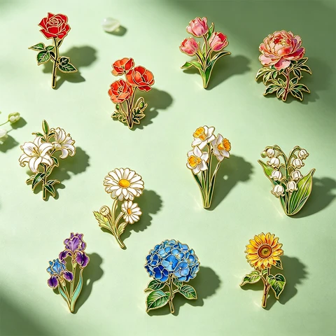 Botanical Enamel Pin