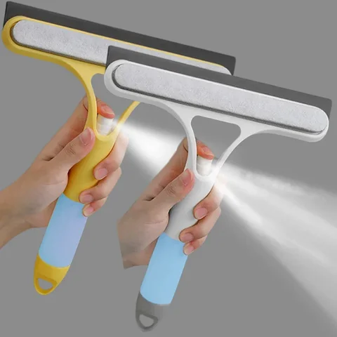 3-in-1 Window Squeegee with Sprayer