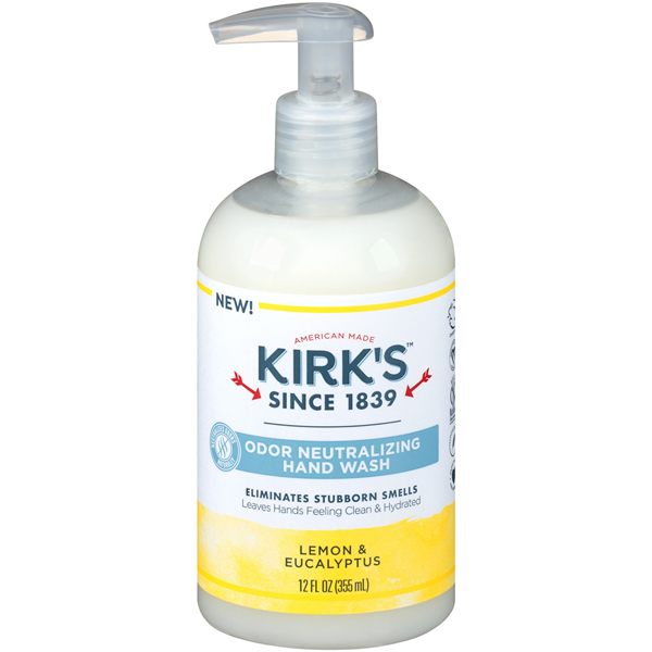 Kirk's Lemon Eucalyptus Castile Hand Soap, 12 oz