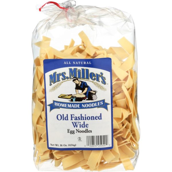 Mrs. Miller's Wide Egg Noodles, 16 oz, pack of 6