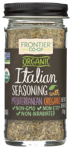 Frontier Co-op Organic Salt-Free Italian Seasoning, 0.64 oz