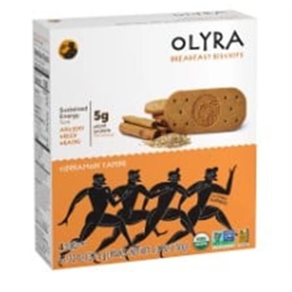 Olyra Organic Breakfast Biscuits, Cinnamon, pack of 6