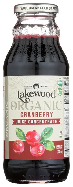 Lakewood Organic Cranberry Juice Concentrate, 12.5 oz