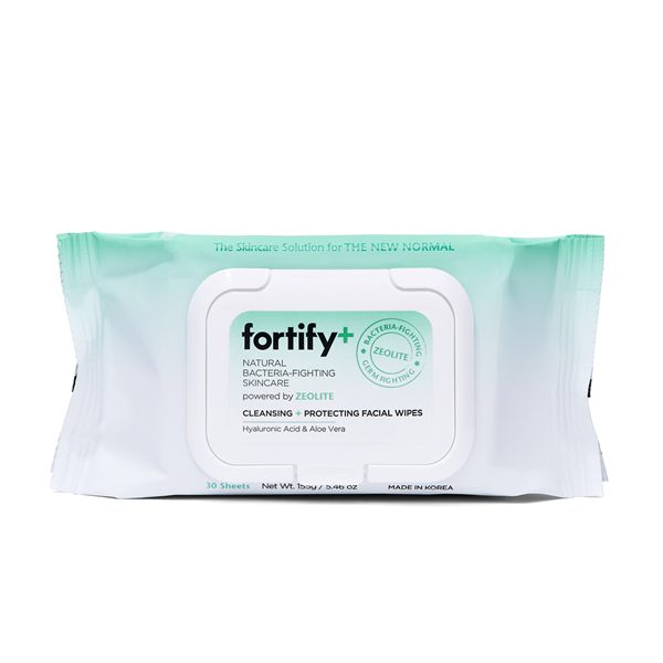Fortify+ Protecting Face Wipes, 30 count