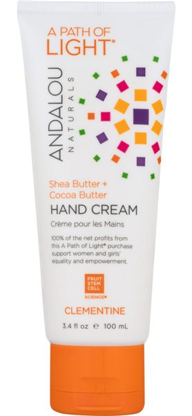 Andalou Naturals Clementine Hand Cream, 3.4 oz