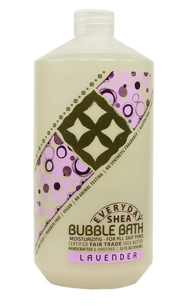 EveryDay Shea Bubble Bath, Lavender, 32 oz