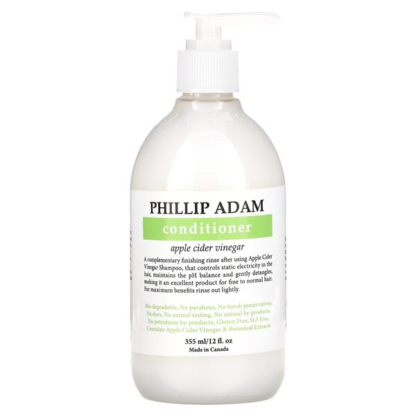 Philip Adam Apple Cider Vinegar Conditioner, 12 oz