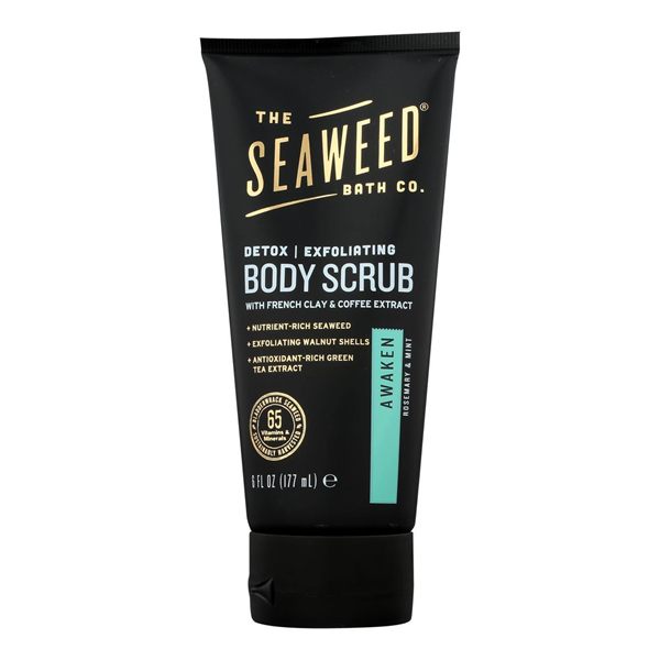 Seaweed Bath Co. Detox Body Scrub, Awaken, 6 oz