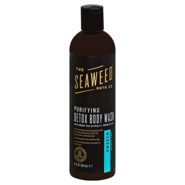 Seaweed Bath Co. Detox Body Wash, Awaken, 12 oz
