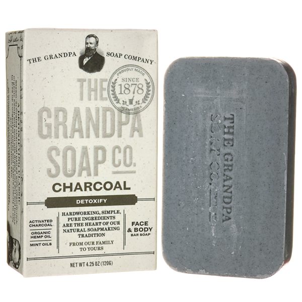 Grandpa Soap Co. Charcoal Bar Soap, 4.25 oz