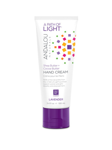 Andalou Naturals Lavender Shea Hand Cream, 3.4 oz