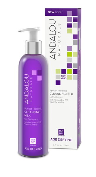 Andalou Naturals Apricot Probiotic Cleansing Milk, 6 oz