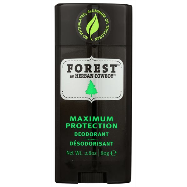 Herban Cowboy Deodorant Stick, Forest, 2.8 oz