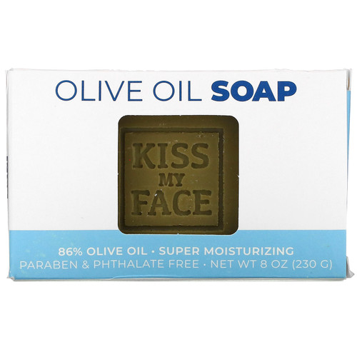 Kiss My Face Pure Olive Oil Bar Soap, 8 oz