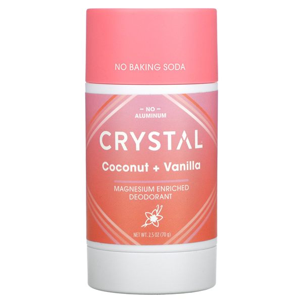 Crystal Mineral Deodorant Stick, 2.5 oz