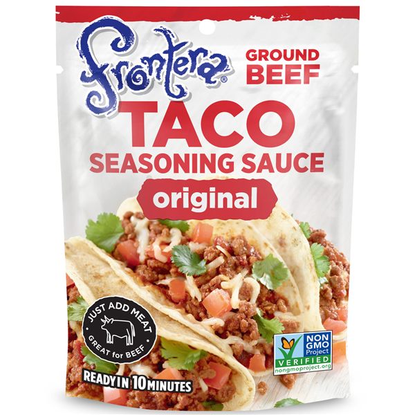 Frontera Taco Seasoning Sauce for Ground Beef, 8 oz, pack of 6