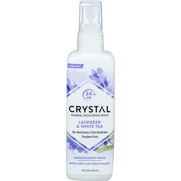 Crystal Essence Lavender Deodorant Spray, 4 oz