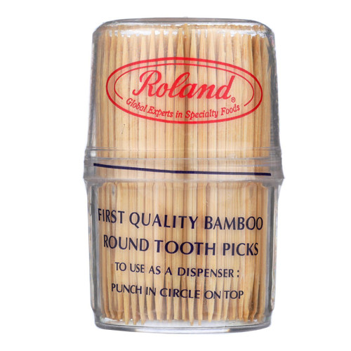 Roland Bamboo Toothpicks, case of 12 x 300