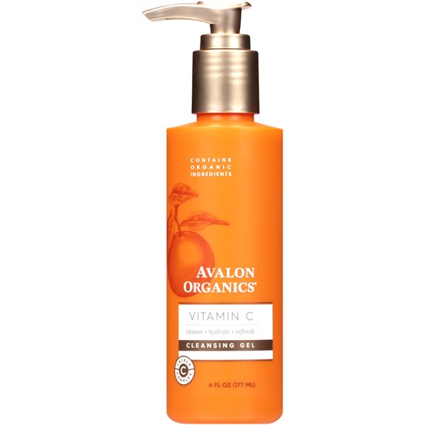Avalon Organics Vitamin C Cleansing Gel, 6 oz