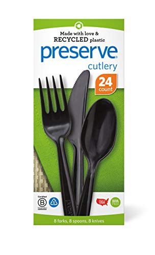 Preserve Recycled Cutlery, 24 count, case of 12
